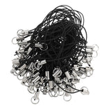 Maxbell 100x CELL PHONE STRAPS Strings Jump Ring End Lariats Black - Aladdin Shoppers