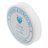 Maxbell 20m Two Size Elastic Thread Stretchy Cord For Jewelry Making 0.6mm+ 0.8mm