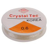 Maxbell 20m Two Size Elastic Thread Stretchy Cord For Jewelry Making 0.6mm+ 0.8mm