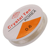 Maxbell 20m Two Size Elastic Thread Stretchy Cord For Jewelry Making 0.6mm+ 0.8mm