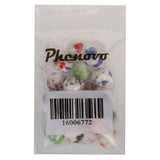 Maxbell 20Pcs Mixed Round Ceramic Porcelain Loose Spacer Beads Charms Findings 12mm - Aladdin Shoppers