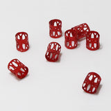 Maxbell 100pcs Hair Braid Cuff Adjustable Hair Rings Braid Beads Clips Decorations