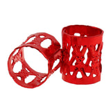 Maxbell 100pcs Hair Braid Cuff Adjustable Hair Rings Braid Beads Clips Decorations