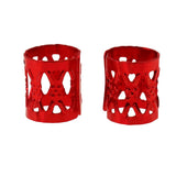 Maxbell 100pcs Hair Braid Cuff Adjustable Hair Rings Braid Beads Clips Decorations