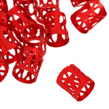 Maxbell 100pcs Hair Braid Cuff Adjustable Hair Rings Braid Beads Clips Decorations