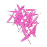 Maxbell 50pcs Dyed Goose Feather Jewelry Decor Headgear DIY Crafts 4-6inch Pink - Aladdin Shoppers