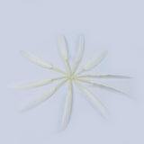 Maxbell 100pcs Dyed Goose Feather Jewelry Decor Headgear DIY Crafts 4-6" Pink&White