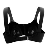 Maxbell Maxbell Sexy Special Pocket Bra For Silicone Breast Form False Boob Bra 75C Black
