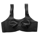 Maxbell Maxbell Sexy Special Pocket Bra For Silicone Breast Form False Boob Bra 85C Black