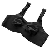 Maxbell Maxbell Sexy Special Pocket Bra For Silicone Breast Form False Boob Bra 95C Black