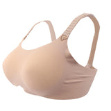 Maxbell Maxbell Sexy Special Pocket Bra For Silicone Breast Form False Boob Bra 80C Beige