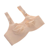 Maxbell Maxbell Sexy Special Pocket Bra For Silicone Breast Form False Boob Bra 80C Beige