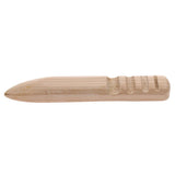 Maxbell 3pcs Leathercraft Edge Beveler Skiving Craft Tool with Wood Burnisher