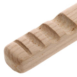 Maxbell 3pcs Leathercraft Edge Beveler Skiving Craft Tool with Wood Burnisher