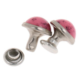 Maxbell Phenovo 10pcs Mushroom Cap Rivet Stud Spike Nail for Leather Craft #16 8.5mm - Aladdin Shoppers