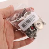 Maxbell Phenovo 5x NO-SEW Metal Decorative Tack Snap Studs Buttons Fasteners 30mm #1 - Aladdin Shoppers