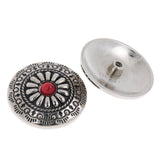 Maxbell Phenovo 5x NO-SEW Metal Decorative Tack Snap Studs Buttons Fasteners 30mm #1 - Aladdin Shoppers