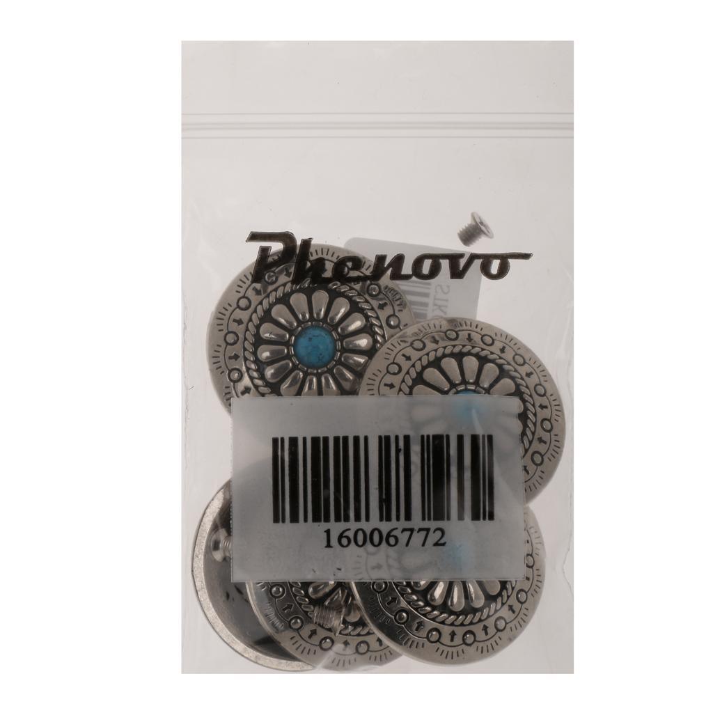 Maxbell Maxbell Phenovo 5x NO-SEW Metal Decorative Tack Snap Studs Buttons Fasteners 30mm #3