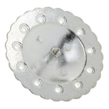 Maxbell Phenovo NO-SEW Metal Flower Tack Snap Studs Buttons Fasteners 36mm #3 - Aladdin Shoppers