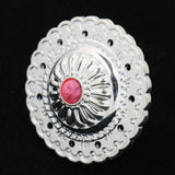 Maxbell Phenovo NO-SEW Metal Flower Tack Snap Studs Buttons Fasteners 36mm #3 - Aladdin Shoppers