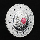Maxbell Phenovo NO-SEW Metal Flower Tack Snap Studs Buttons Fasteners 36mm #3 - Aladdin Shoppers