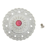 Maxbell Phenovo NO-SEW Metal Flower Tack Snap Studs Buttons Fasteners 36mm #3 - Aladdin Shoppers
