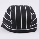 Maxbell 2 Pieces Kitchen Catering Chef Skull Cap Tie Back Pirate Hat Headwrap Unisex