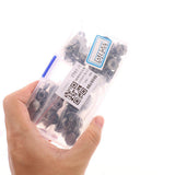 Maxbell 40 Sets Snap Fasteners Popper Press Stud Button for Leather Kit Gray - Aladdin Shoppers