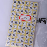 Maxbell 70 Sheets Clothing Shoes Round Size Stickers Retail Apparel Labels XL - Aladdin Shoppers