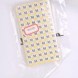 Maxbell 70 Sheets Clothing Shoes Round Size Stickers Retail Apparel Labels M - Aladdin Shoppers