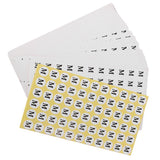 Maxbell 70 Sheets Clothing Shoes Round Size Stickers Retail Apparel Labels M - Aladdin Shoppers