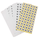 Maxbell 70 Sheets Clothing Shoes Round Size Stickers Retail Apparel Labels M - Aladdin Shoppers