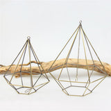 Maxbell Phenovo Hanging Metal Air Plant Holder Pot Container 20cm - Aladdin Shoppers