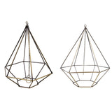 Maxbell Phenovo Hanging Metal Air Plant Holder Pot Container 20cm - Aladdin Shoppers