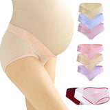 Maxbell 3Pcs Maternity Pregnancy Underwear Low Waist Tummy Bump Support Briefs-M XXL #3 - Aladdin Shoppers