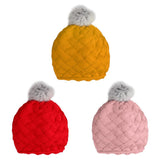 Maxbell Lovely Baby Kids Knitting Beret Beanie Hat Red - Aladdin Shoppers