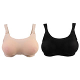 Crossdresser Pocket Bra Silicone Breast Form Mastectomy Bra 40/90 Skin Color