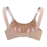 Crossdresser Pocket Bra Silicone Breast Form Mastectomy Bra 40/90 Skin Color