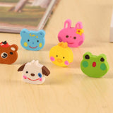 Maxbell 6pcs/Pack Attractive Cartoon Animal Pencil Rubber Erasers for Kids Gift - Aladdin Shoppers