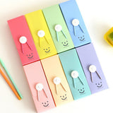 Maxbell Plastic Box Student School Stationery Smile Pencil Pen Case-Random Color - Aladdin Shoppers