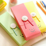 Maxbell Plastic Box Student School Stationery Smile Pencil Pen Case-Random Color - Aladdin Shoppers