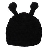 Maxbell Newborn Baby Girls Boys Crochet Knit Costume Photo Photography Prop Set Little Ladybird Black - Aladdin Shoppers