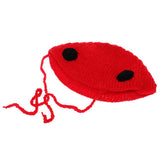 Maxbell Newborn Baby Girls Boys Crochet Knit Costume Photo Photography Prop Set Little Ladybird Black - Aladdin Shoppers