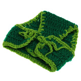 Maxbell Newborn Baby Girls Boys Crochet Knit Costume Photo Photography Prop Set Sleeping Bag Green - Aladdin Shoppers