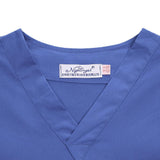 Maxbell Men Women Medical Spa Nursing Clinic Scrub Sets Hospital Uniform XXL Blue - Aladdin Shoppers