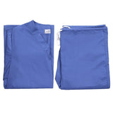 Maxbell Men Women Medical Spa Nursing Clinic Scrub Sets Hospital Uniform XXL Blue - Aladdin Shoppers