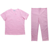 Maxbell Men Women Medical Spa Nursing Clinic Scrub Sets Hospital Uniform XXXL Pink - Aladdin Shoppers