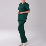 Maxbell Men Women Medical Spa Nursing Clinic Scrub Sets Hospital Uniform XL Green - Aladdin Shoppers