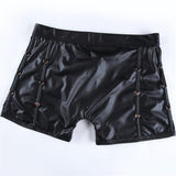 Maxbell Men's Sexy Underwear Solid Common Bronzing Slim Night Pants XXL Black - Aladdin Shoppers