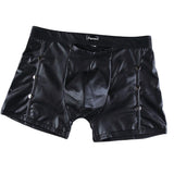 Maxbell Men's Sexy Underwear Solid Common Bronzing Slim Night Pants XXL Black - Aladdin Shoppers